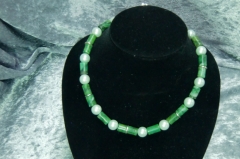 Material: Pyrit mit Muschelkernperlen